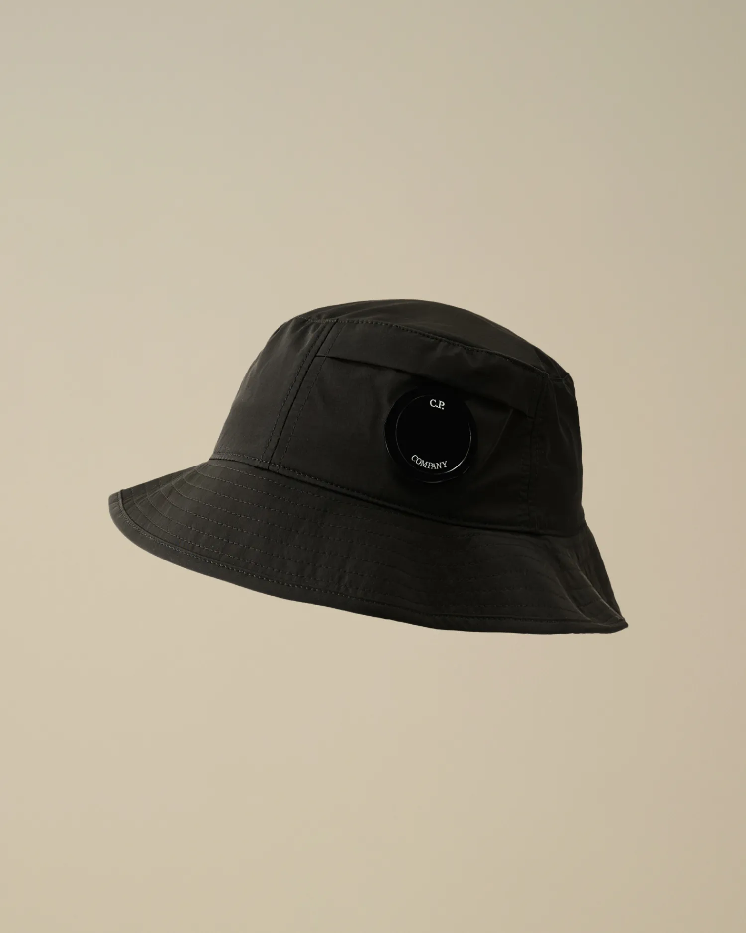 C.P. Company Cappelli>Chrome-R Bucket Hat Black