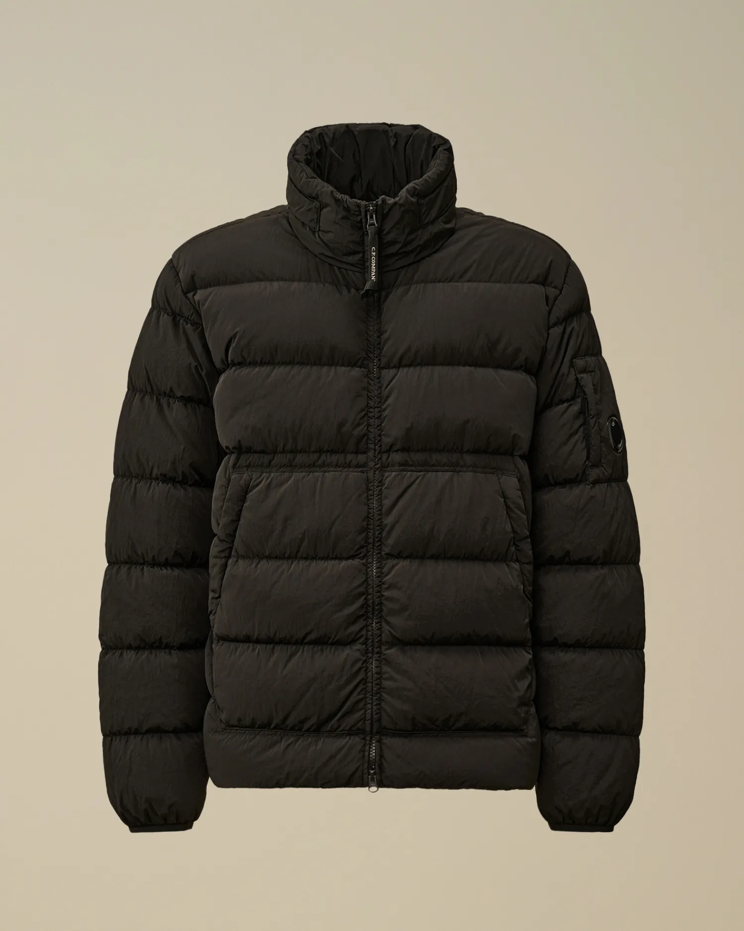 C.P. Company Giacche>Chrome-R Down Jacket Black