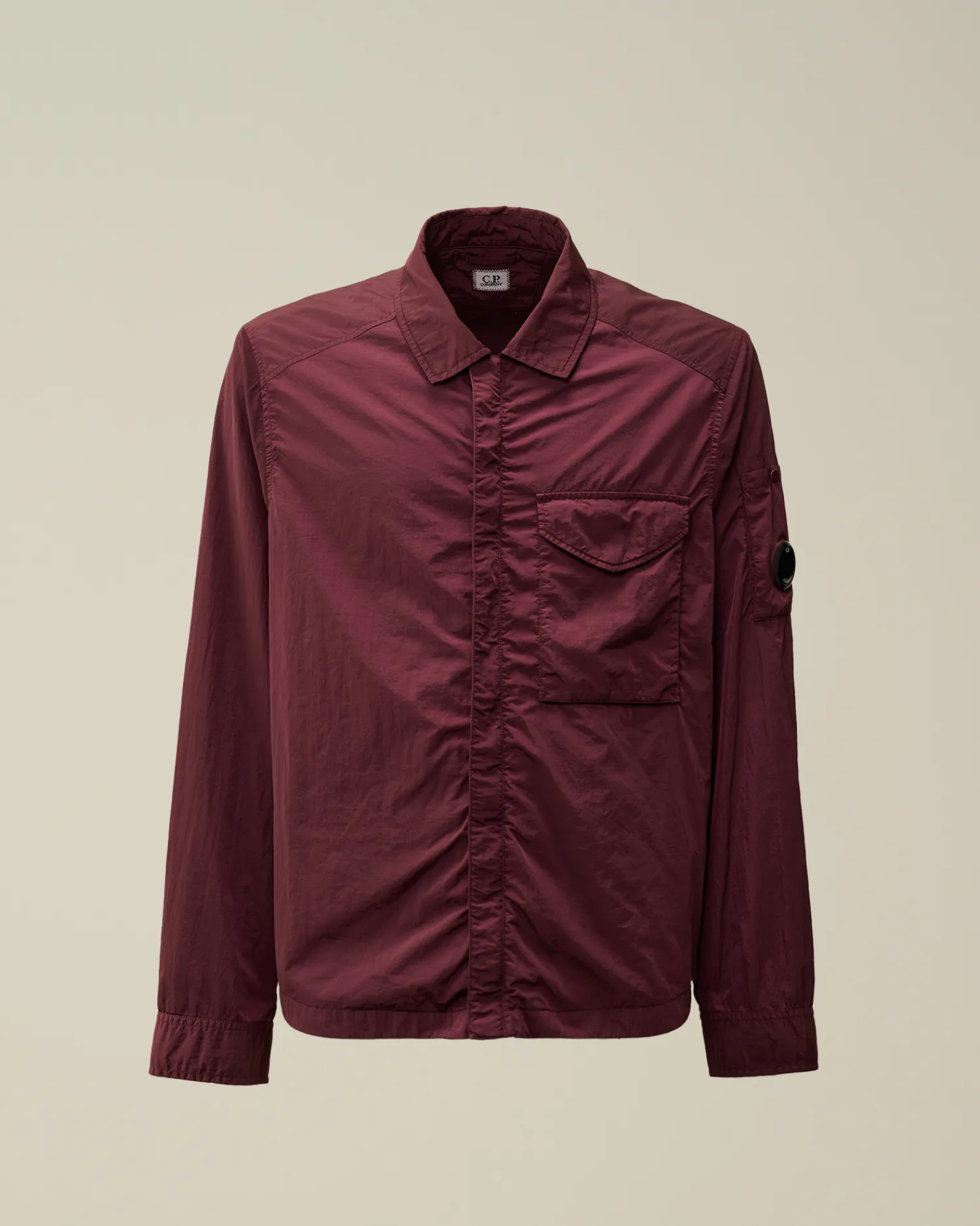 C.P. Company Overshirt>Chrome-R Lens Overshirt Potent Purple