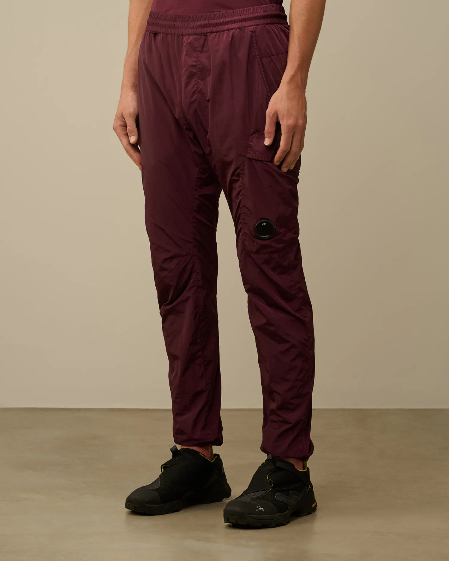 C.P. Company Pantaloni>Chrome-R Track Pants Potent Purple