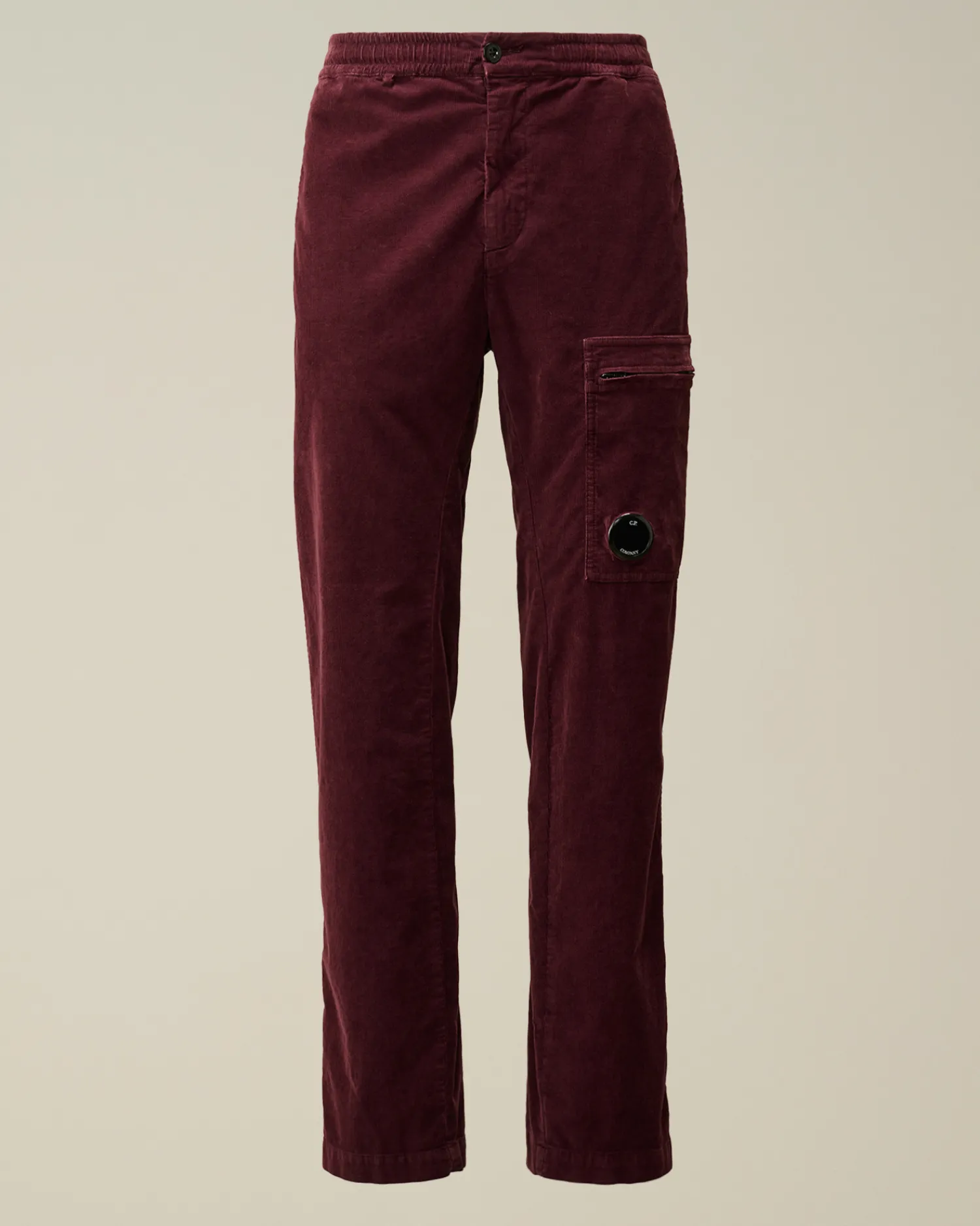 C.P. Company Pantaloni>Corduroy Lens Cargo Pants Potent Purple