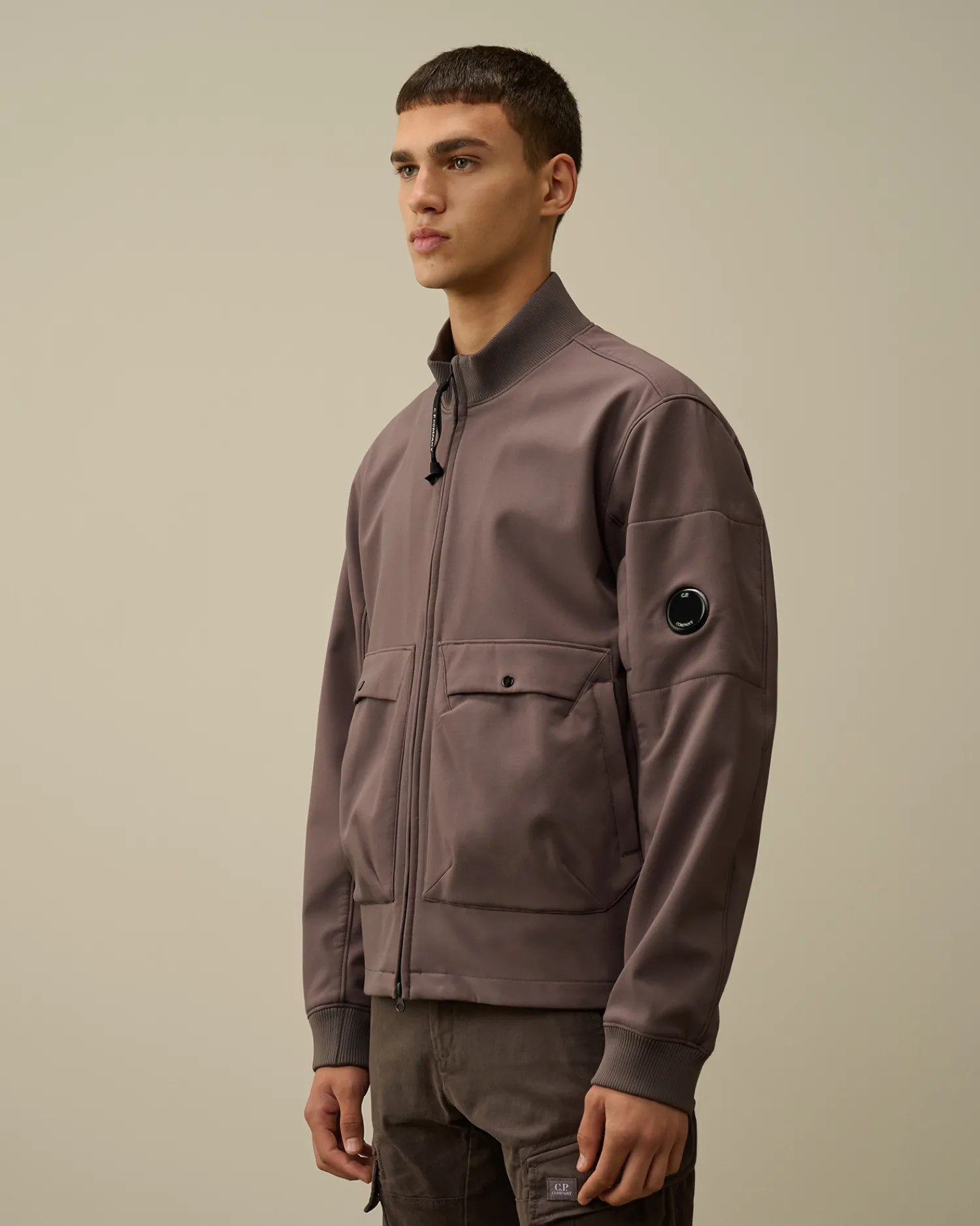 C.P. Company Giacche>C.P. Shell-R Bomber Jacket Boulevard – Violet