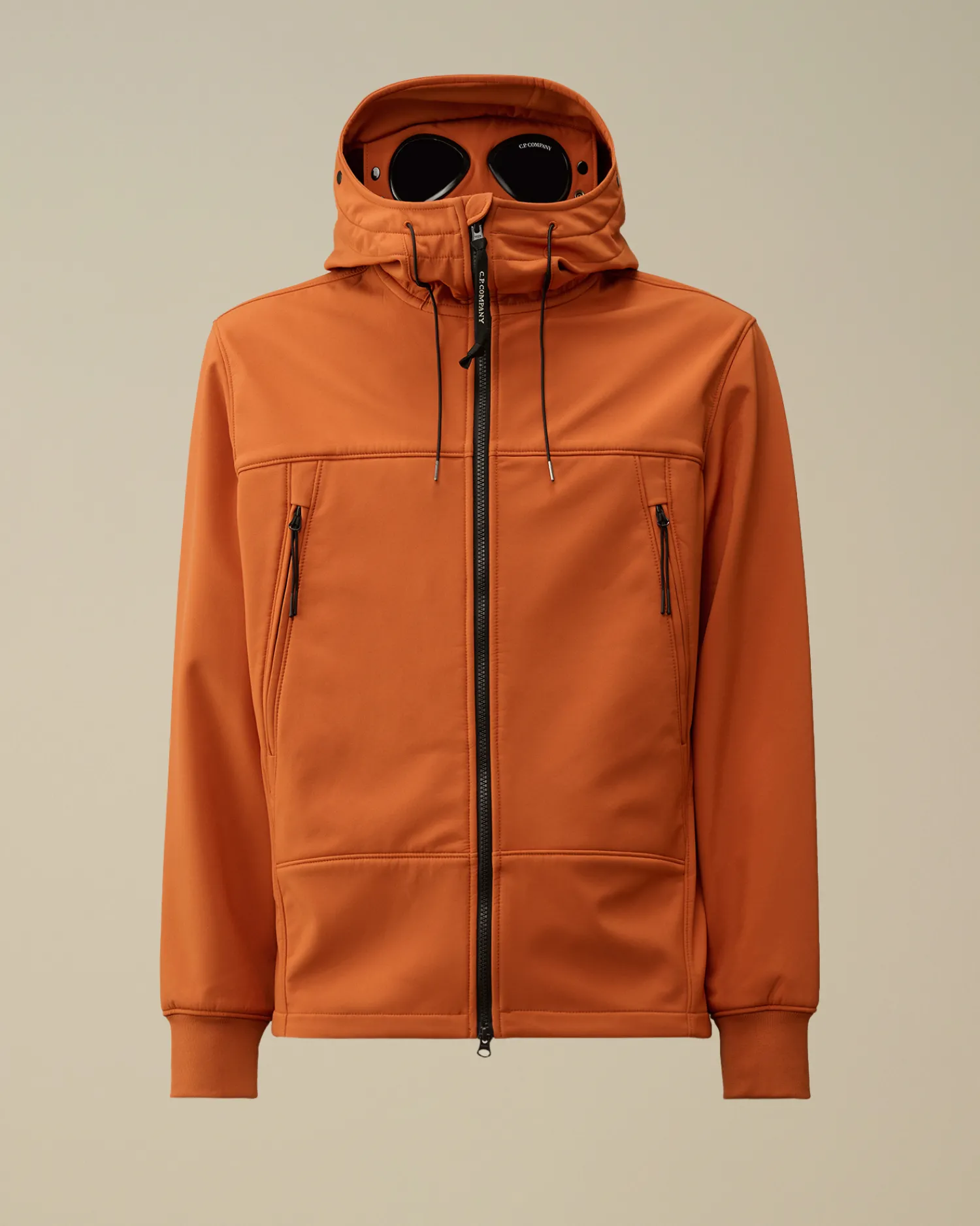 C.P. Company Giacche>C.P. Shell-R Goggle Jacket Bombay Brown