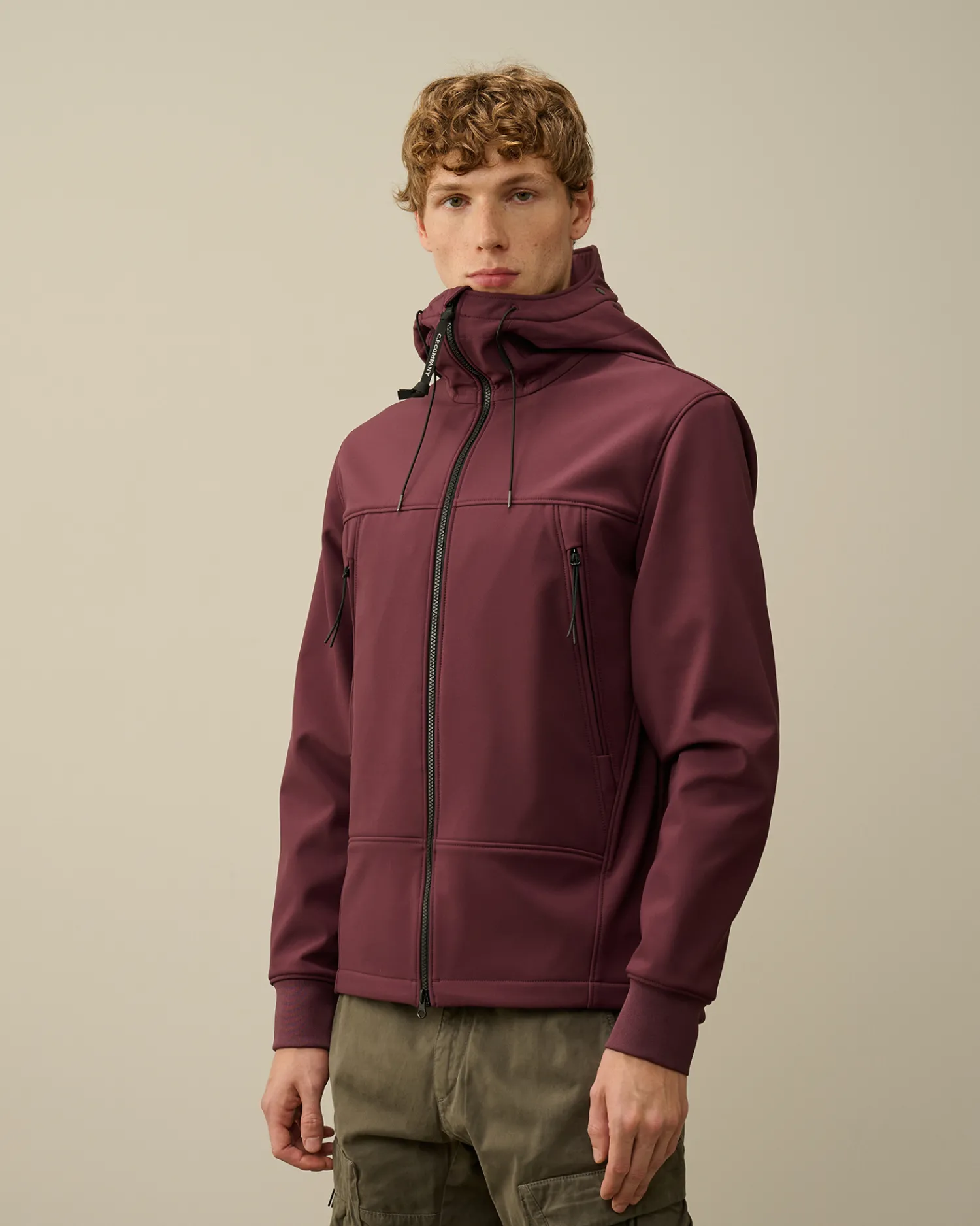 C.P. Company Giacche>C.P. Shell-R Goggle Jacket Potent Purple