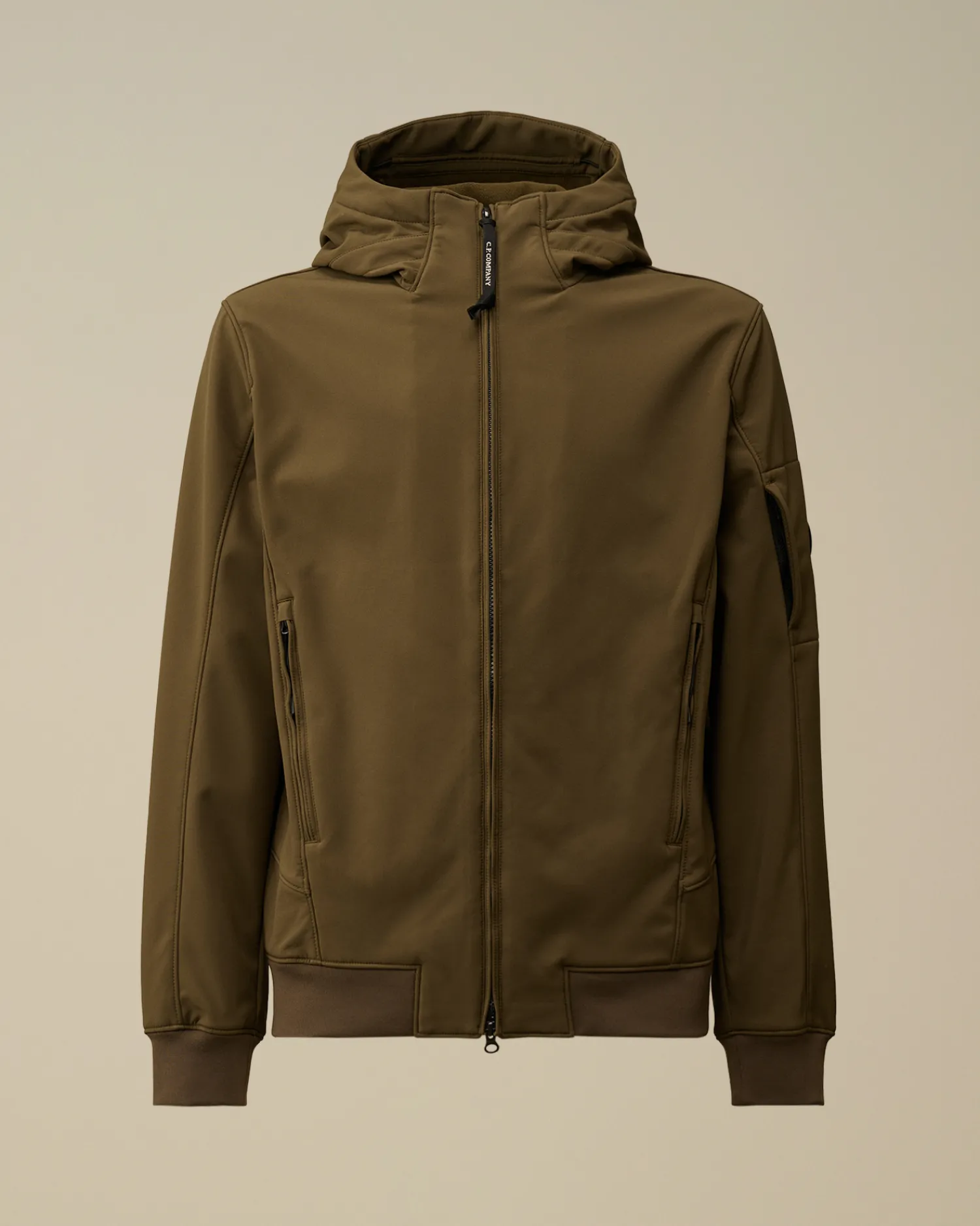 C.P. Company Giacche>C.P. Shell-R Hooded Jacket Ivy Green