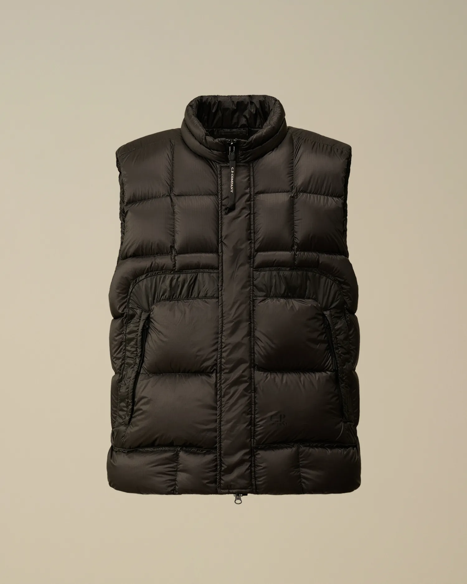 C.P. Company Giacche>D.D. Shell Down Vest Black