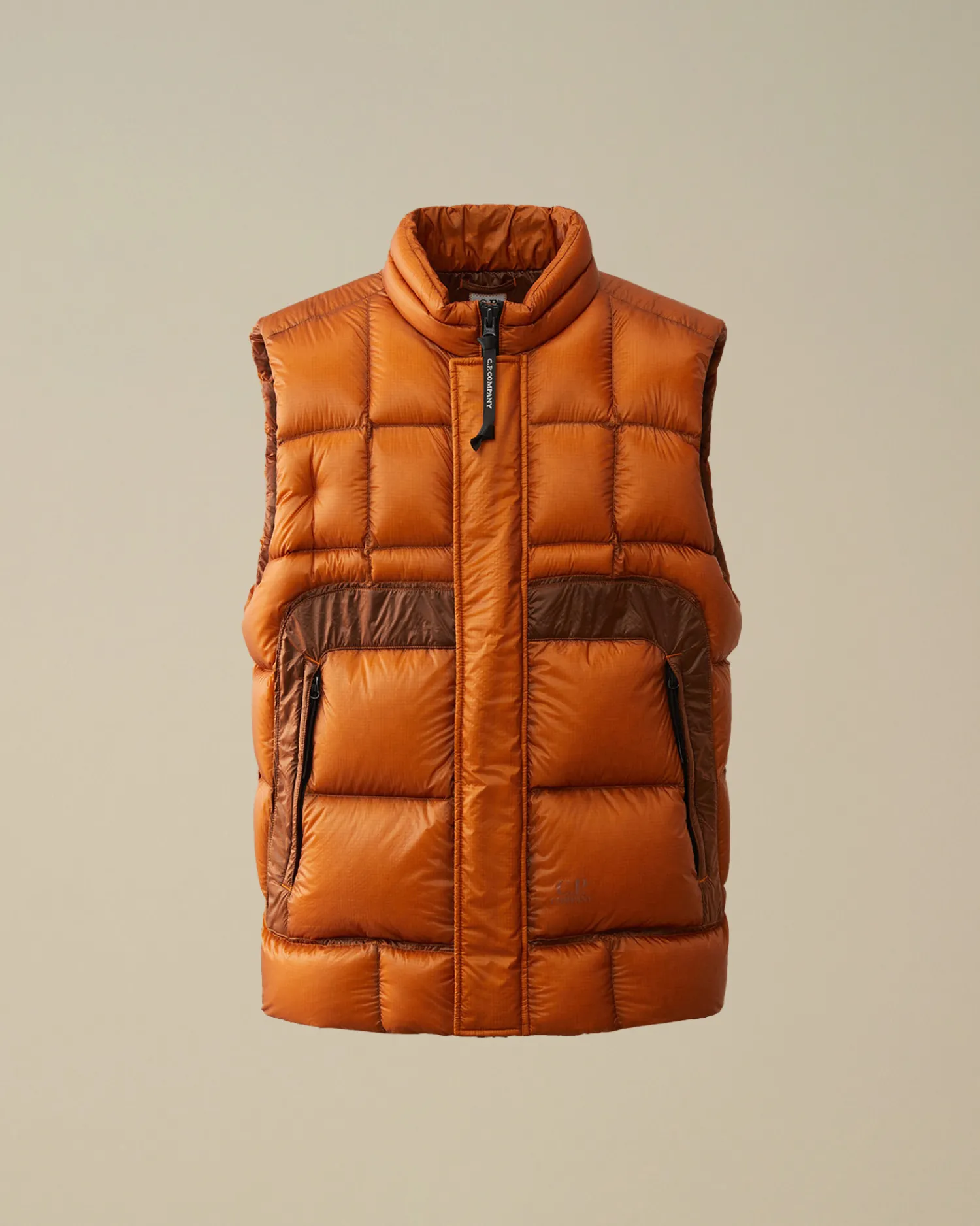 C.P. Company Giacche>D.D. Shell Down Vest Bombay Brown