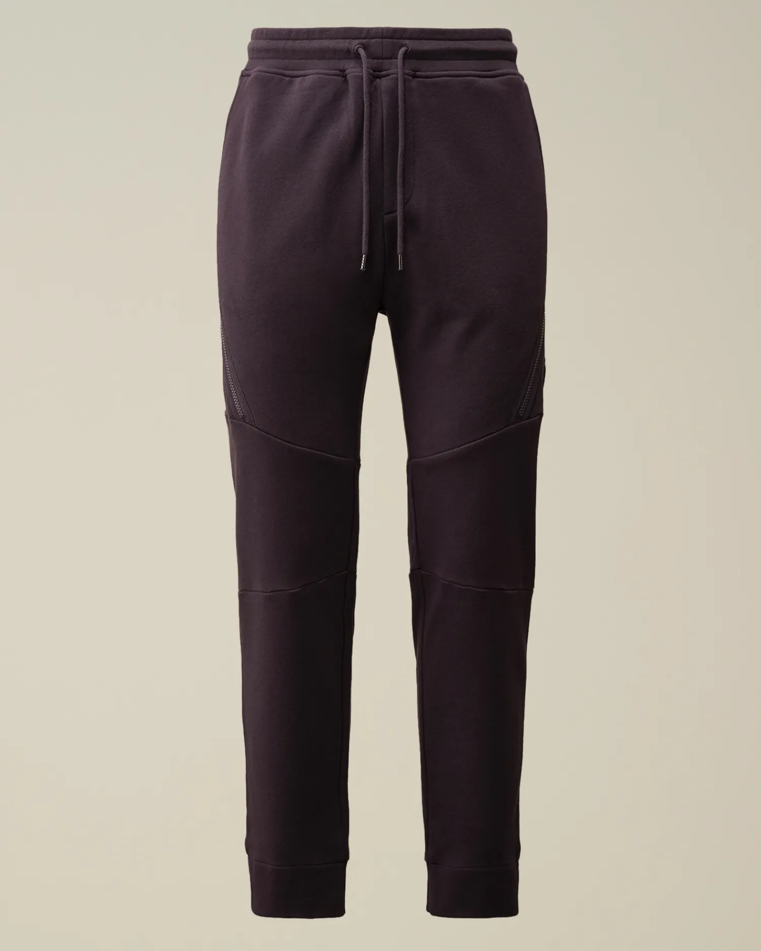 C.P. Company Tute & Shorts>Diagonal Raised Fleece Lens Sweatpants Nightshade – Purple