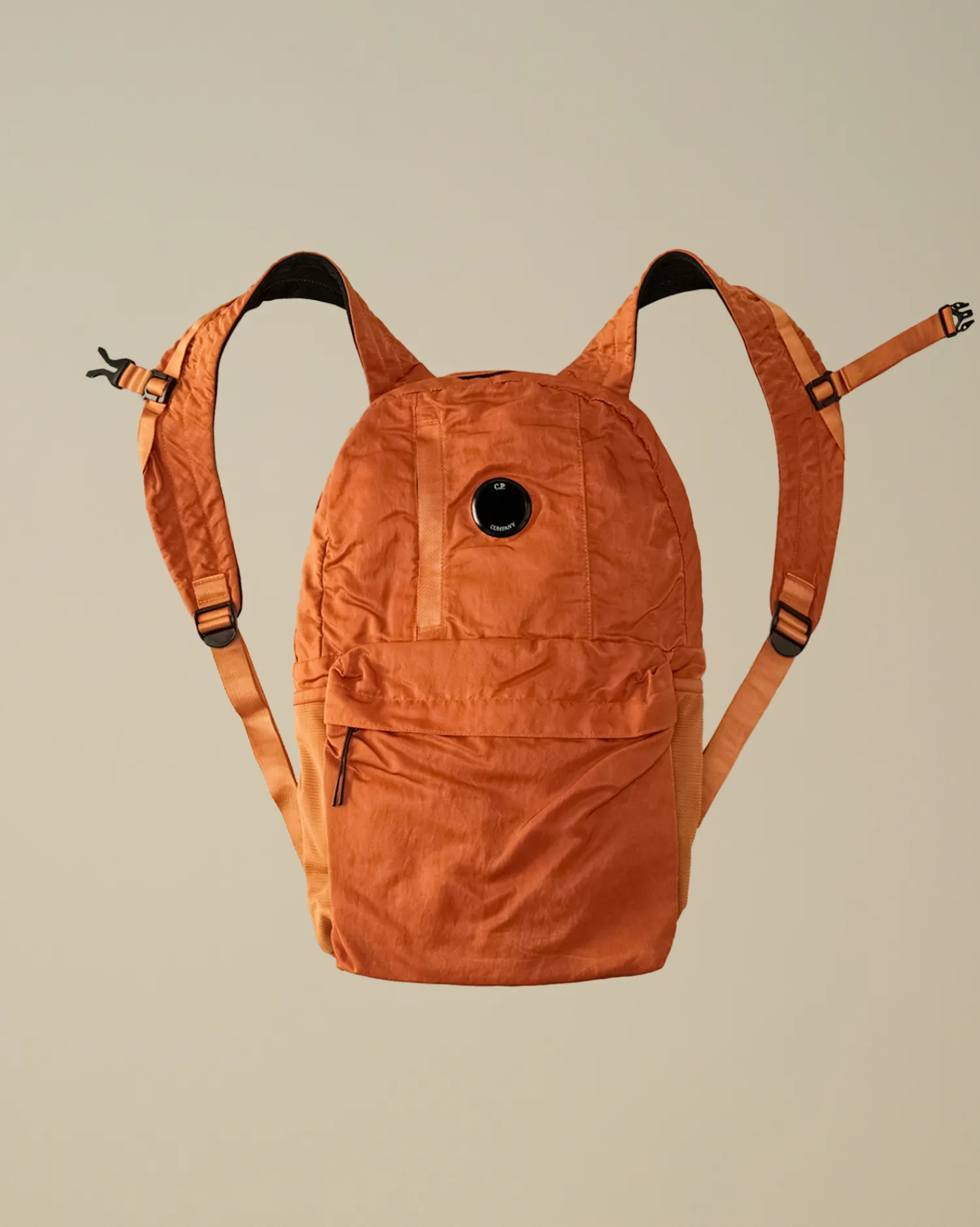 C.P. Company Abbigliamento 10-14 Anni | Abbigliamento 4-8 Anni>Kids Nylon B Lens Backpack Bombay Brown