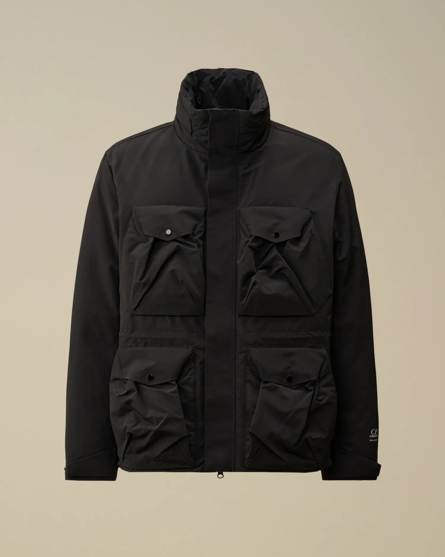 C.P. Company Giacche>Micro-M (R) Down Field Jacket Black