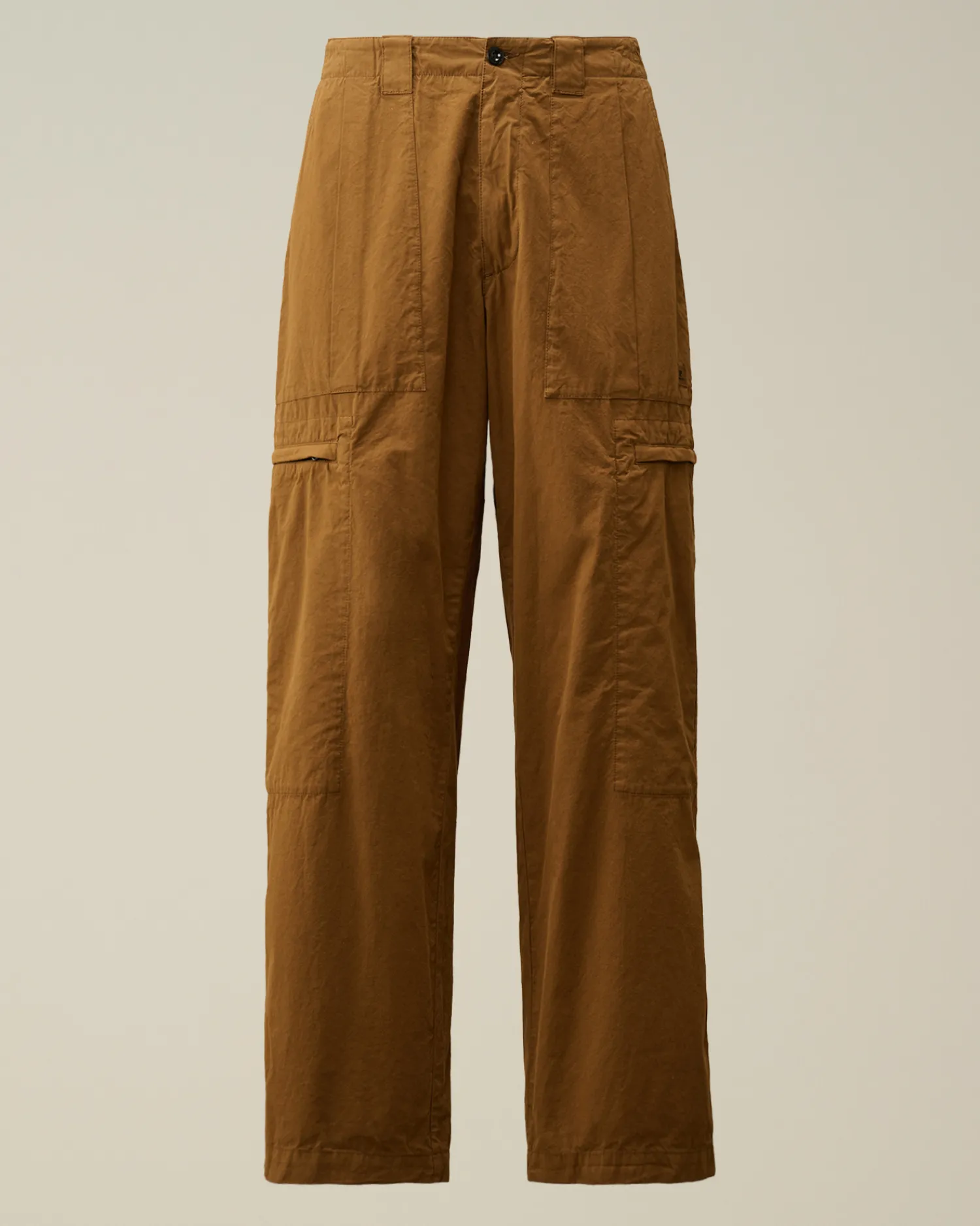 C.P. Company Pantaloni>Microreps Loose Utility Pants Toffee – Beige