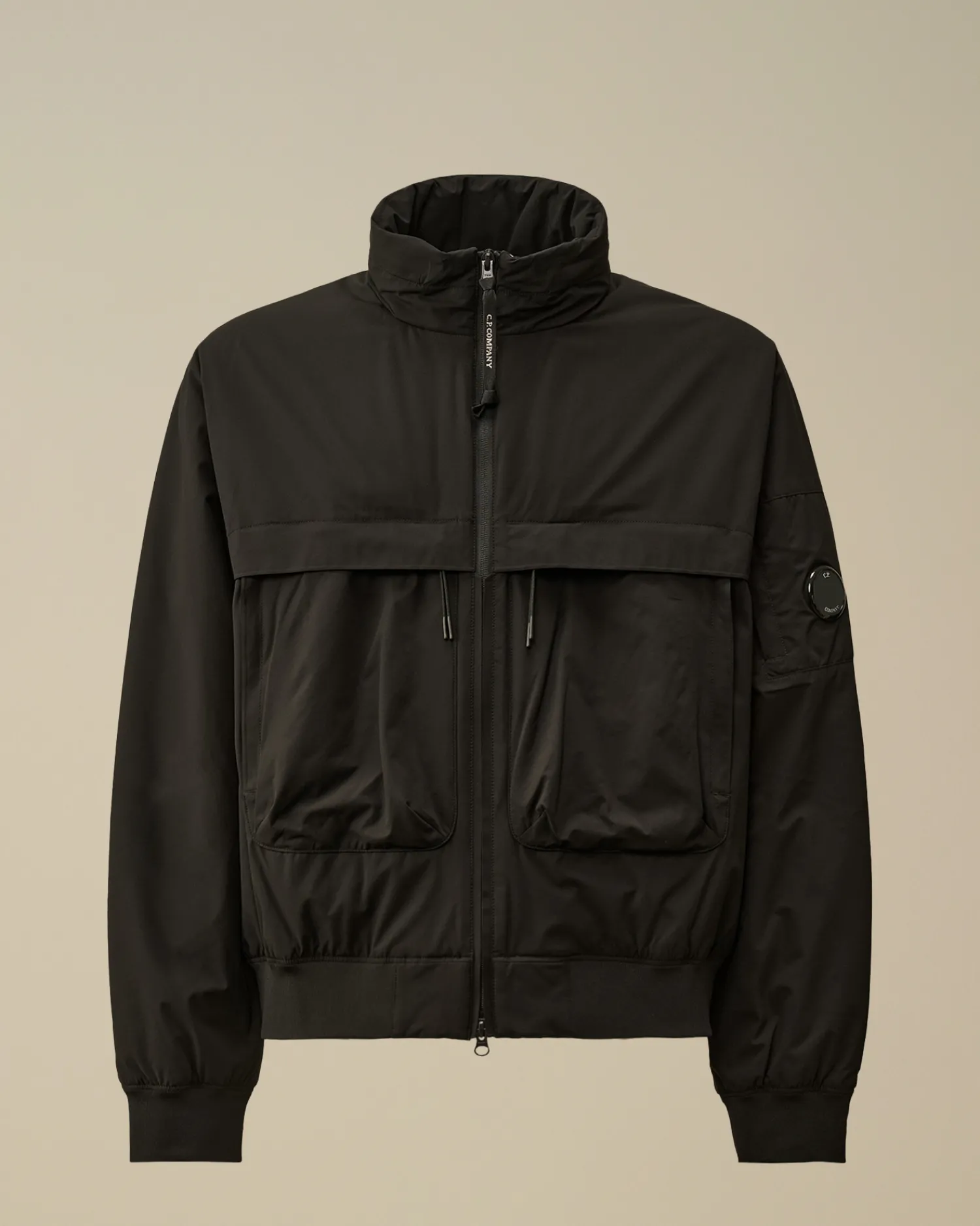 C.P. Company Giacche>Pro-Tek Bomber Padded Jacket Black