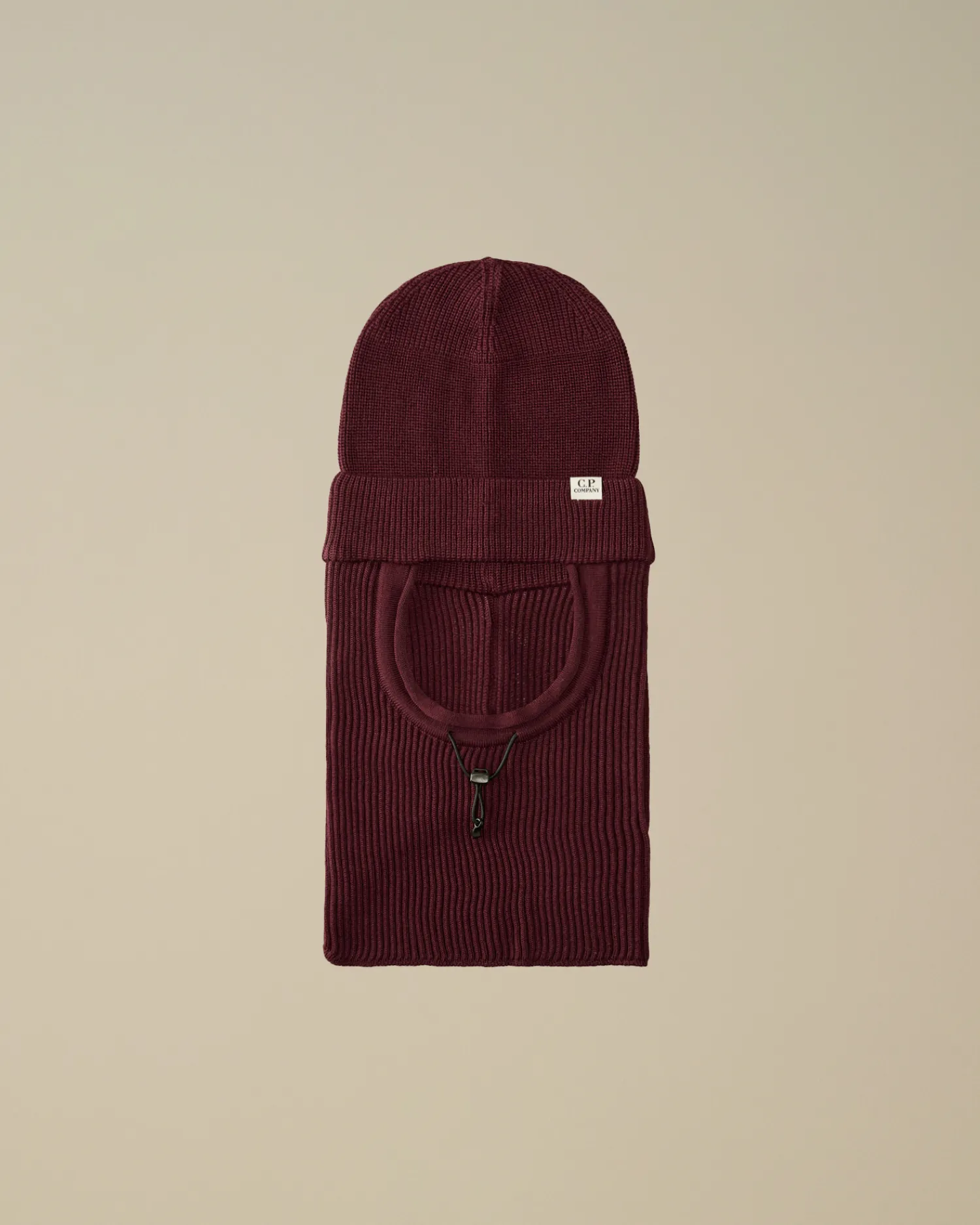 C.P. Company Cappelli>Re-Wool Beanie Balaclava Potent Purple