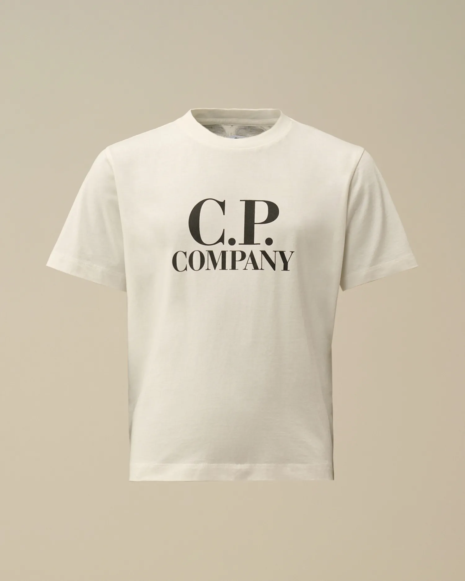 C.P. Company Abbigliamento 10-14 Anni>U16 Cotton Jersey 30/1 Goggle T-Shirt Gauze White