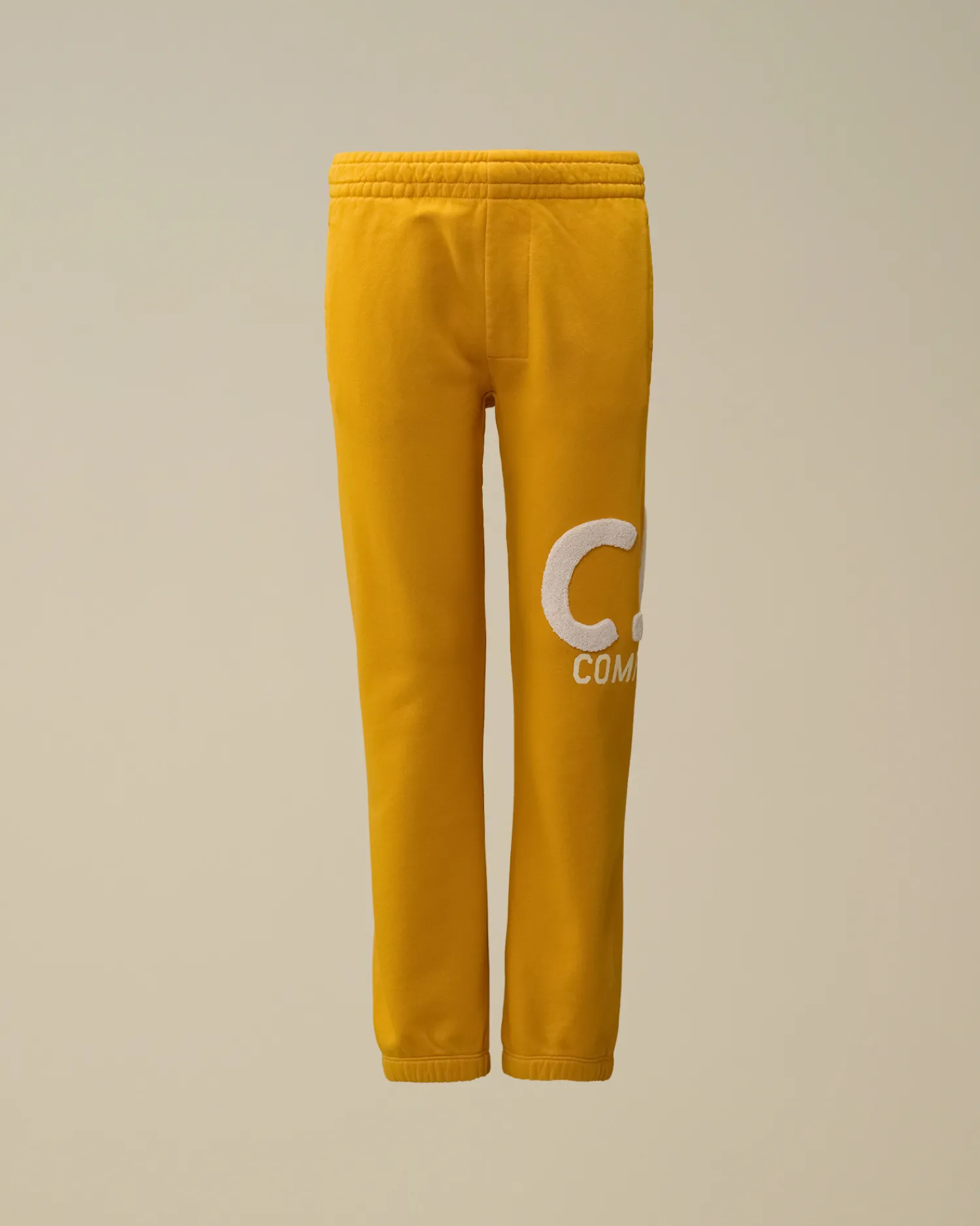 C.P. Company Abbigliamento 4-8 Anni>U16 Diagonal Fleece Big Logo Sweatpants Golden Rod - Yellow