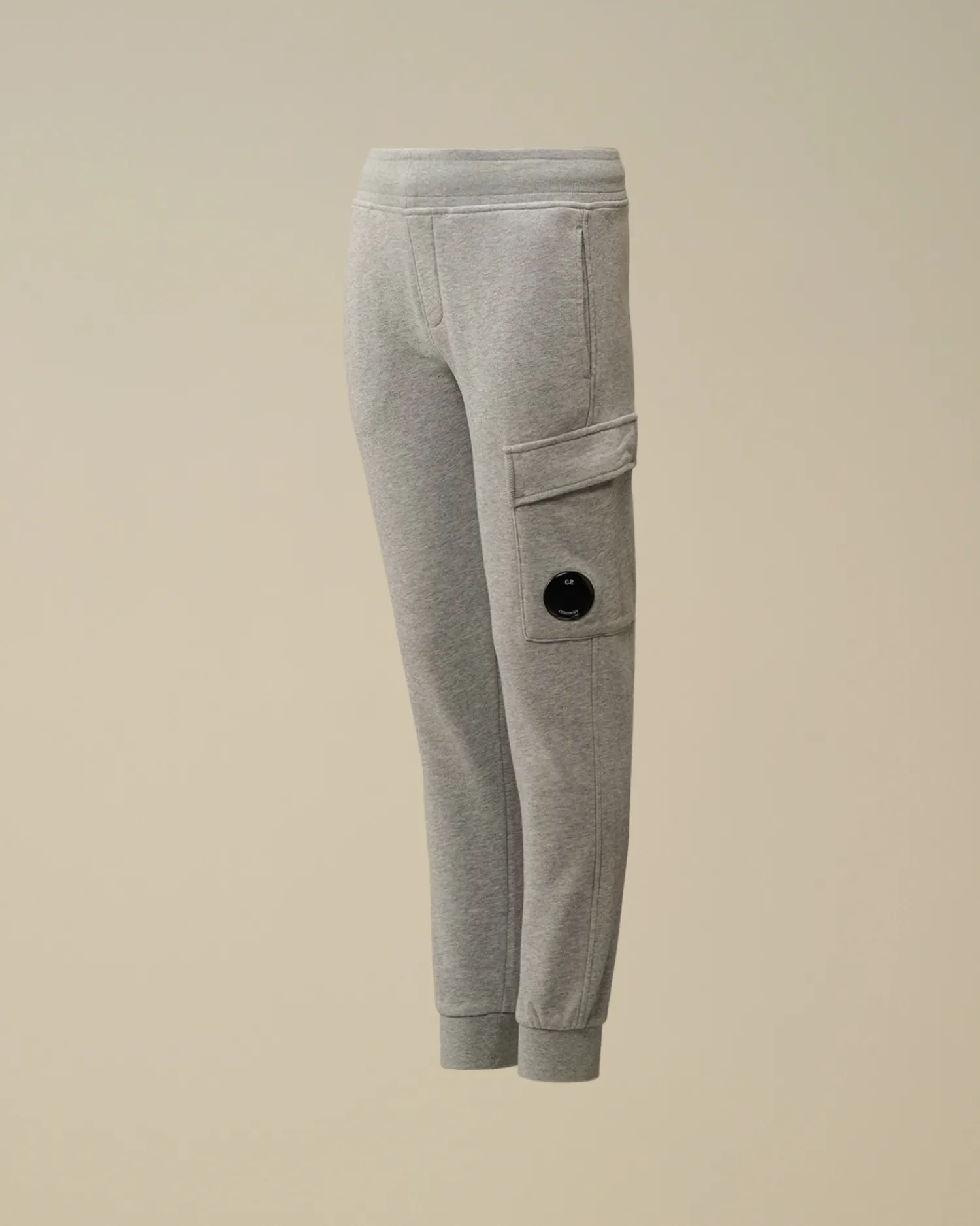 C.P. Company Abbigliamento 4-8 Anni>U16 Diagonal Fleece Lens Sweatpants Grey Melange