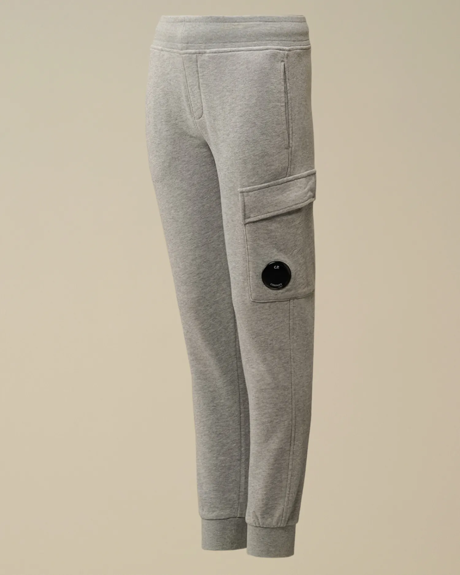 C.P. Company Abbigliamento 10-14 Anni>U16 Diagonal Fleece Lens Sweatpants Grey Melange