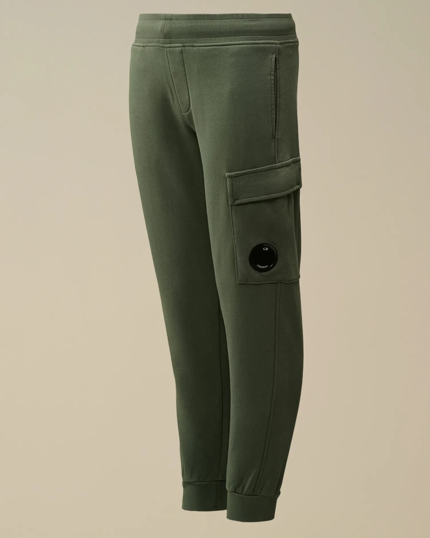 C.P. Company Abbigliamento 10-14 Anni>U16 Diagonal Fleece Lens Sweatpants Artichoke Green