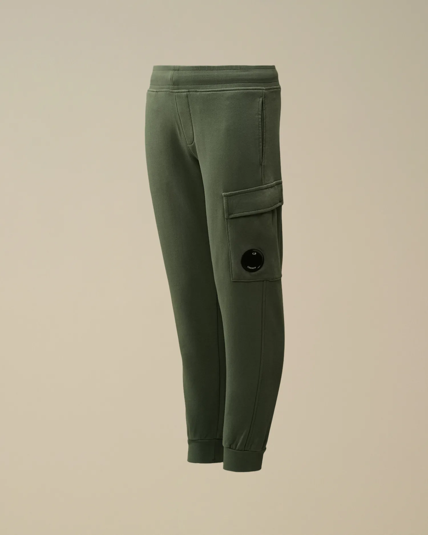 C.P. Company Abbigliamento 4-8 Anni>U16 Diagonal Fleece Lens Sweatpants Artichoke Green